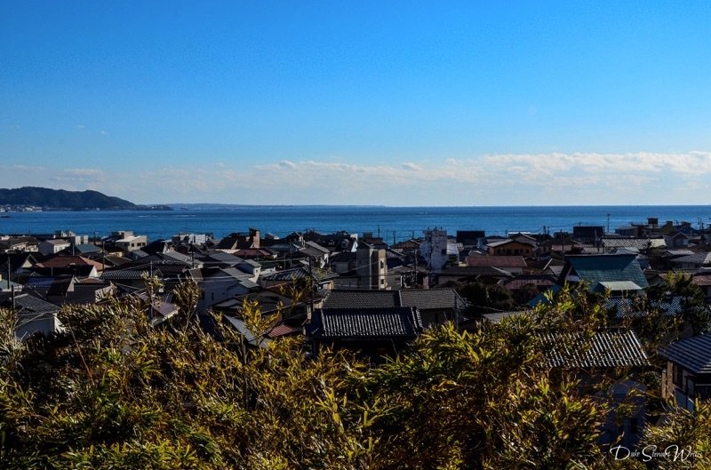 Kamakura and the Pacific Ocean