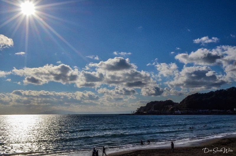 Japan, Kamakura - Walking around Yuigahama Beach