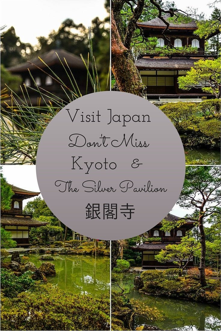 Visit Japan and see the Ginkakuji in Kyoto!