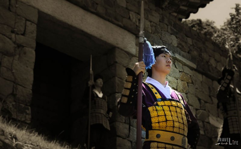 Image of Guard Ceremony at Gonju Fortress South Korea