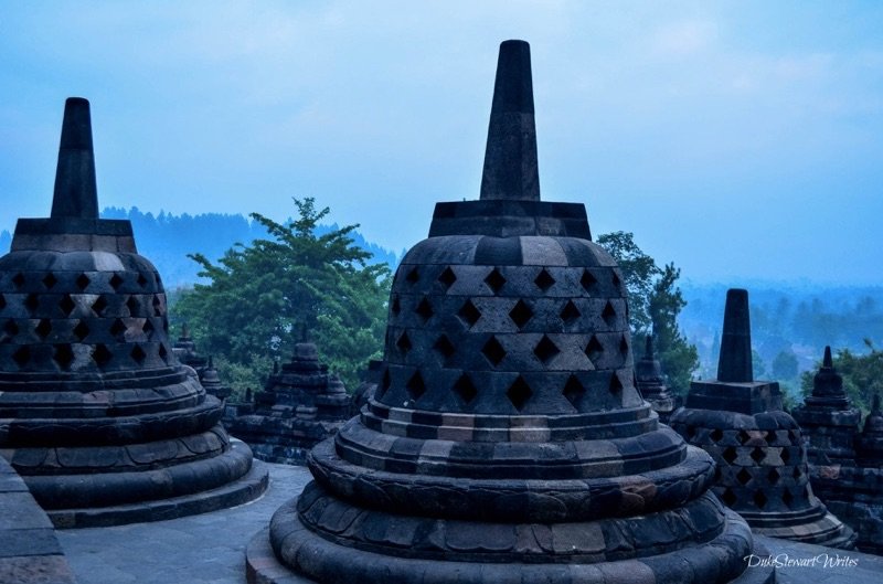 Borobudur Stupas, Indonesia