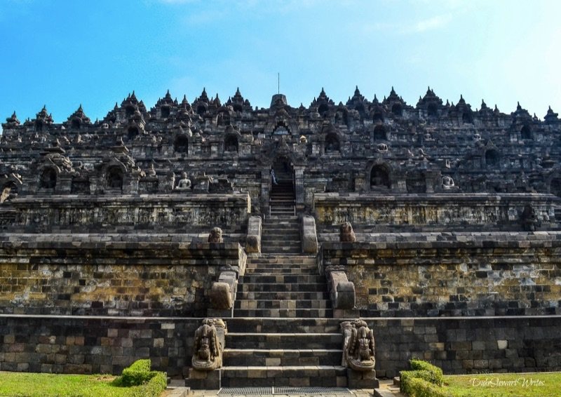Borobudur from Below
