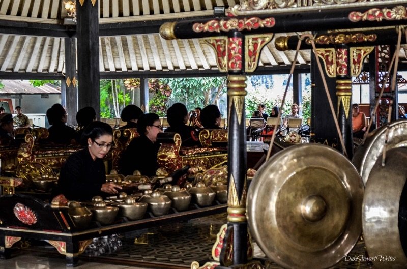 Morning Gamelan Performance inside the Kraton, Yogyakarta Indonesia