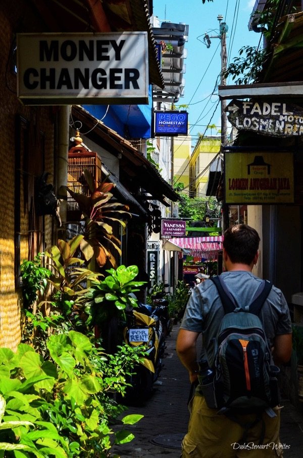 Walking through the Malioboro Alleys in Yogyakarta, Indonesia