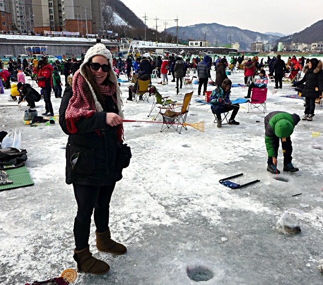 The Hwacheon Sancheoneo Winter Trout Festival by Katie McGrain