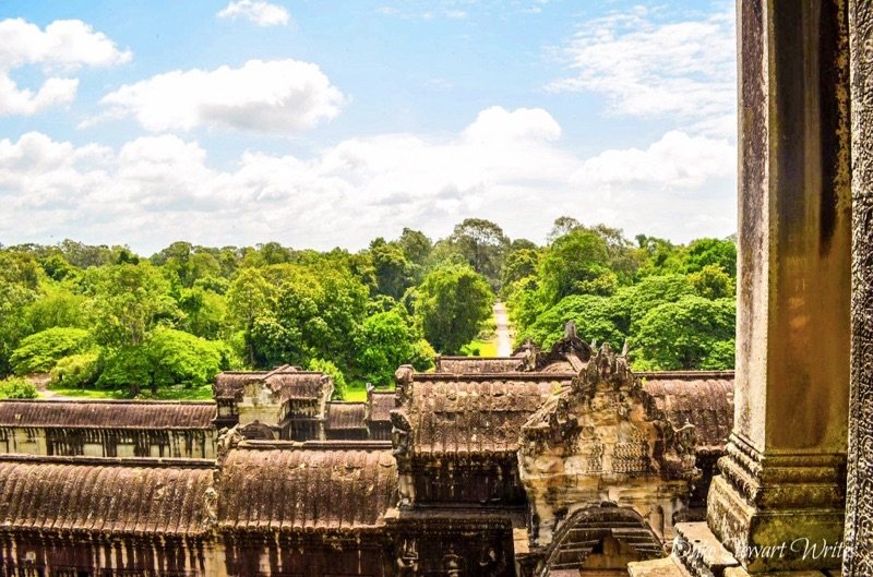 The east side of the Angkor Wat Complex