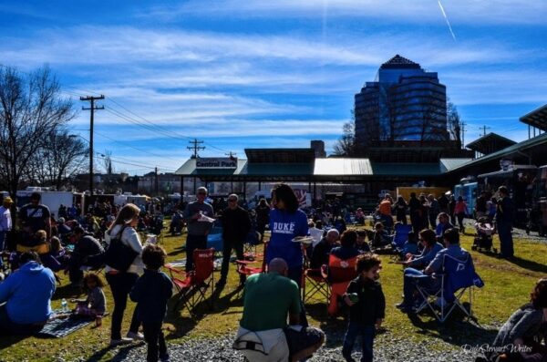 At the Durham Food Truck Rodeo Winter 2016