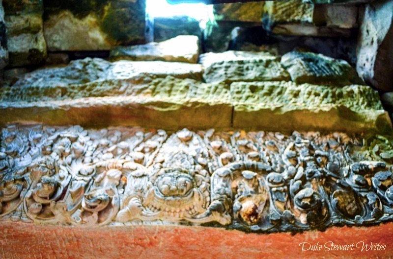 Bayon Stone Carving