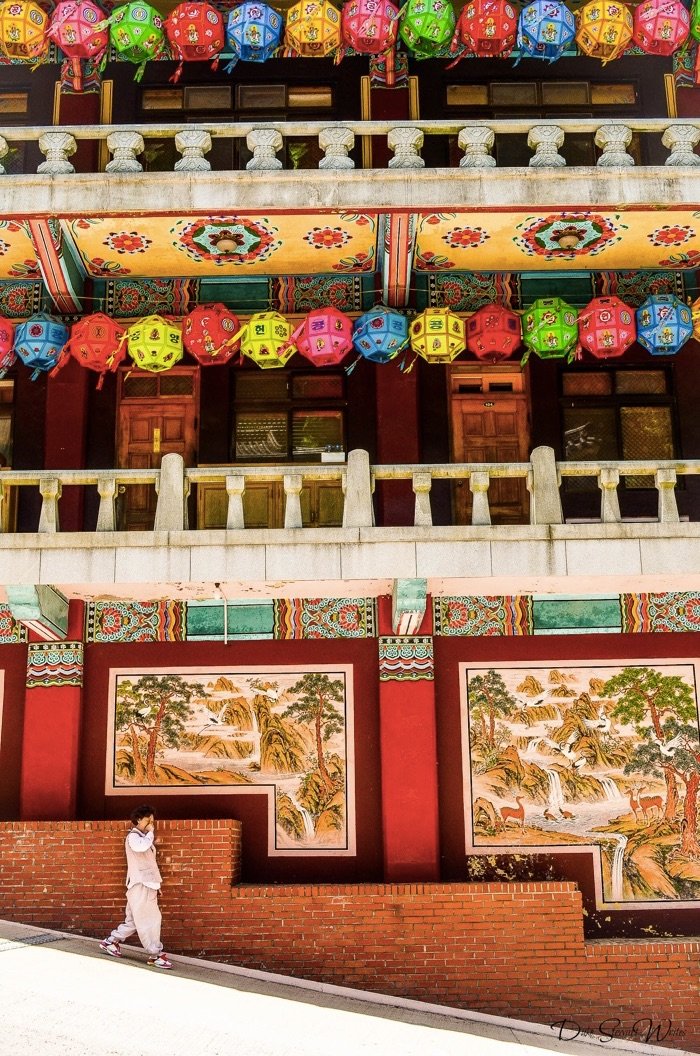 Guinsa Temple in South Korea during Buddhas Birthday