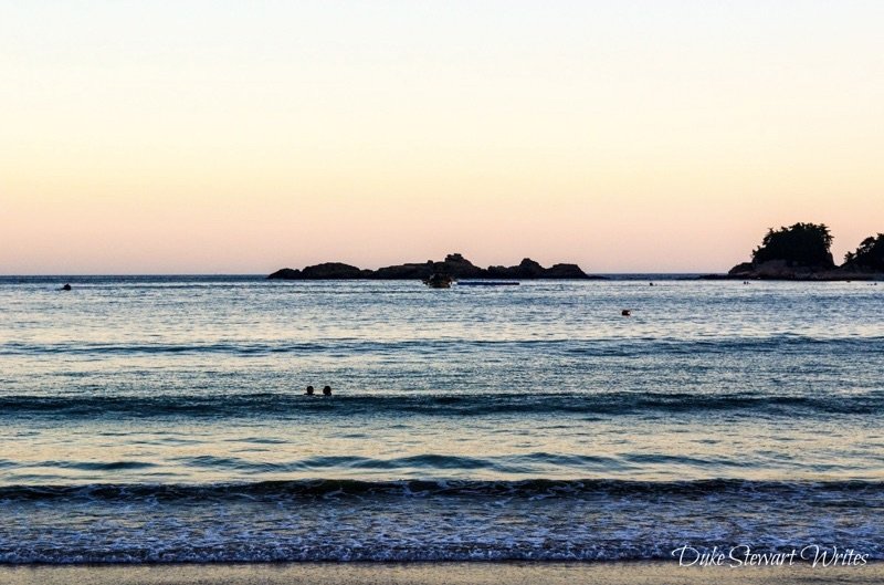 Sangju Beach in Namhae South Korea