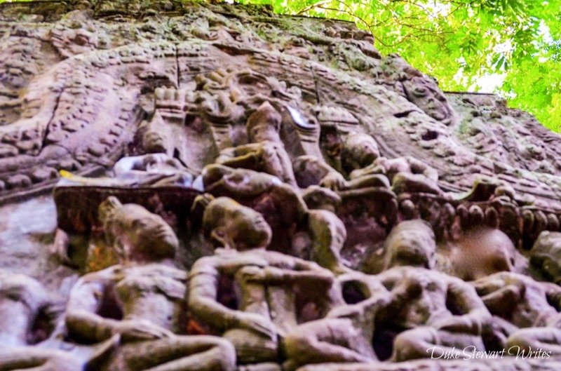 Ta Prohm stone carving