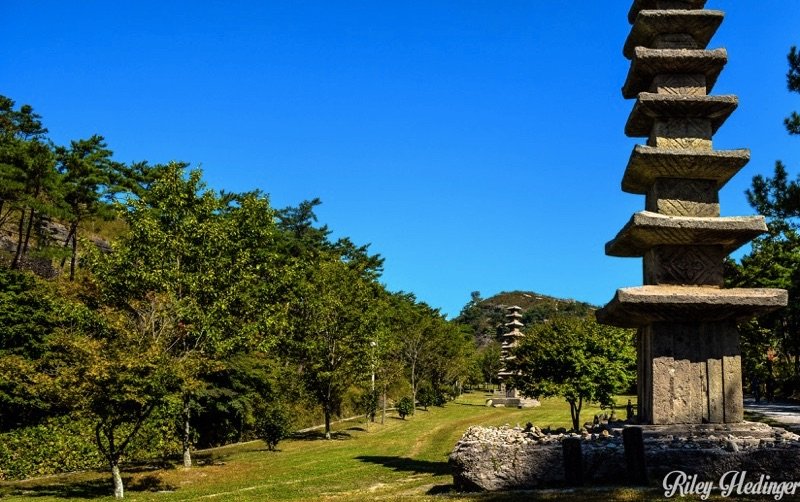 Hwasun Unjusa Temple Stone Pagodas South Korea