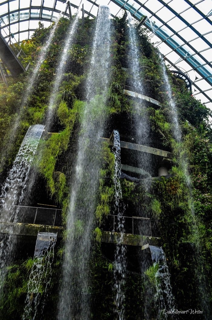 Singapore Cloud Forest Waterfalls