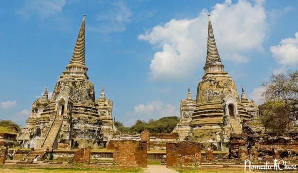 Ayutthaya Wat Pra Si Sinphet Photo by Gloria from Nomadic Chica
