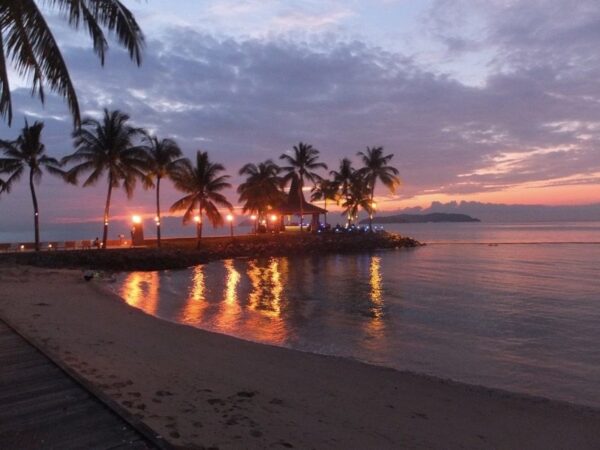 Beautiful Kota Kinabalu Sunset Photo by Sally from Our3kidsvtheworld