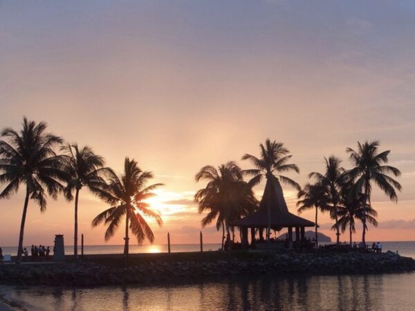 Kota Kinabalu Sunset Photo by Sally from Our3kidsvtheworld