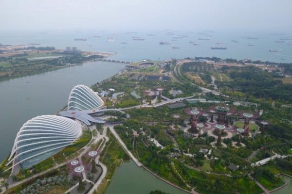 Marina Bay Sands Top View Photo by Nomadasaurus