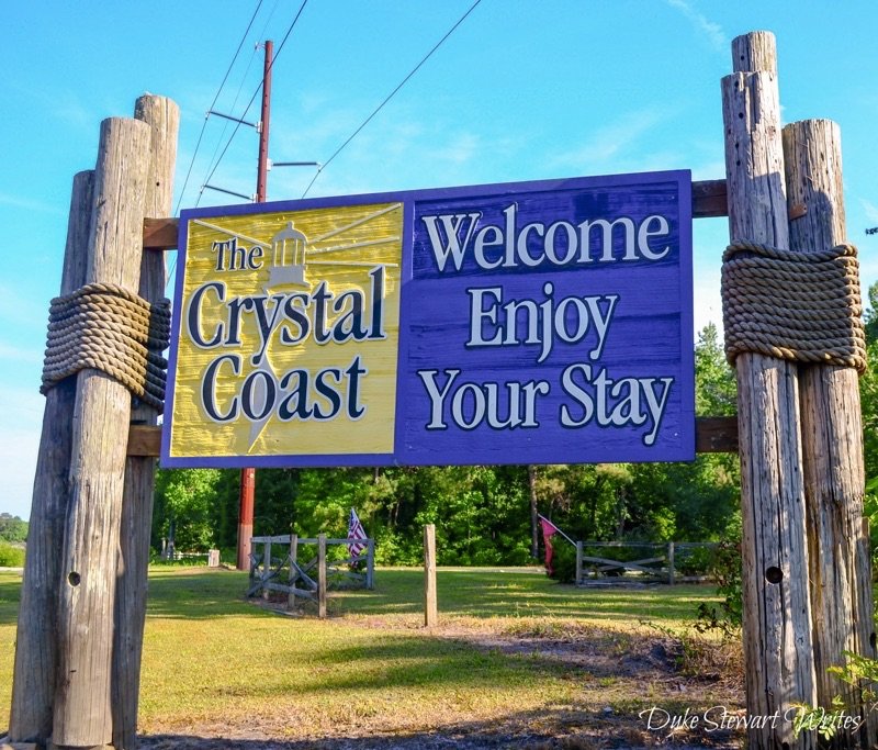 Crystal Coast Sign