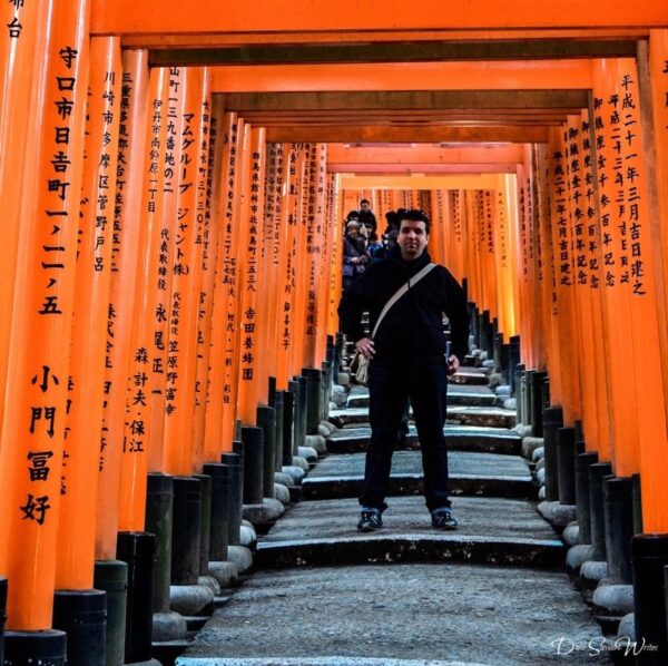 Duke Stewart and Fushimi Inari Toori Gates