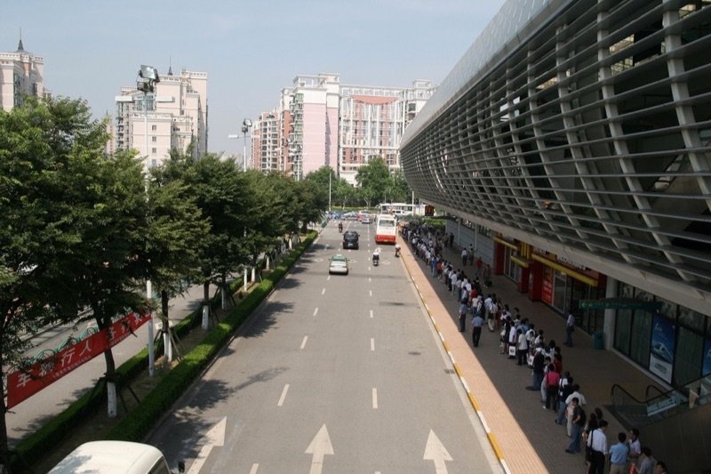 China Bus Line Photo via Flickr by Bernt Rostad