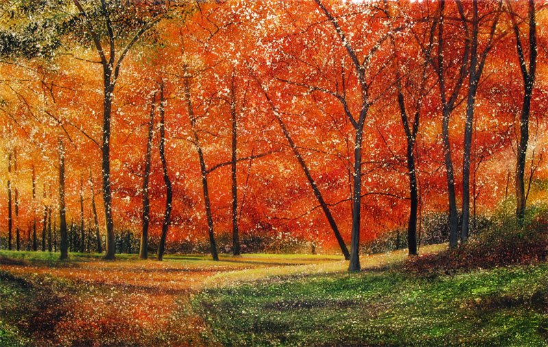 Stephen St Claire A Walk Through Autumn Woods