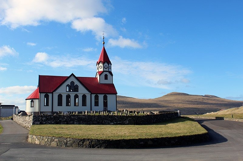 Faroe Islands Bendy Road