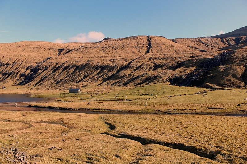 Faroe Islands Mountain-Valley