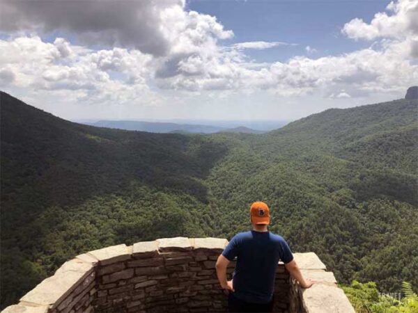 Hiking in North Carolina Wisemans View Linville NC Image