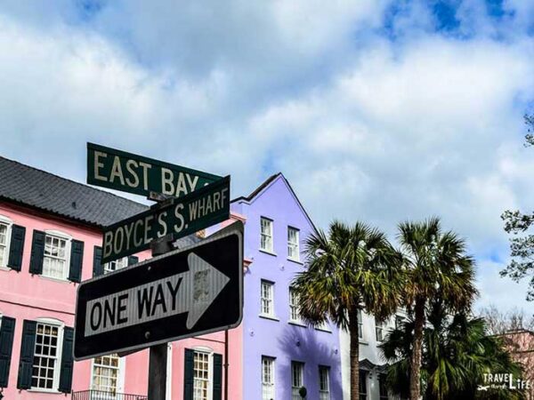 Charleston South Carolina Rainbow Row Image