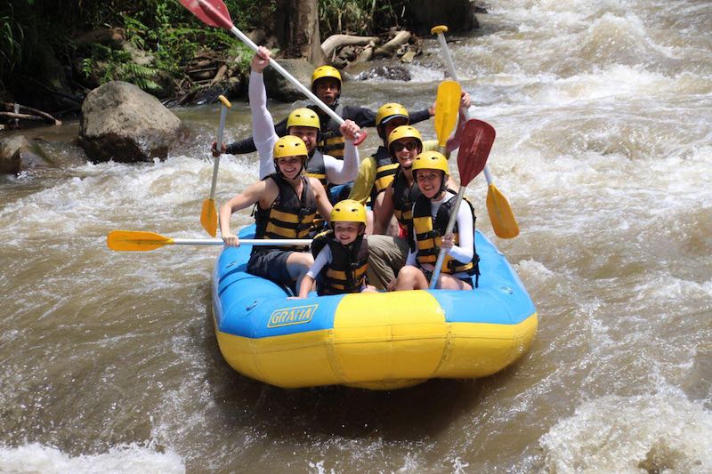 Things to Do in Bali Indonesia Whitewater Rafting Ayung River