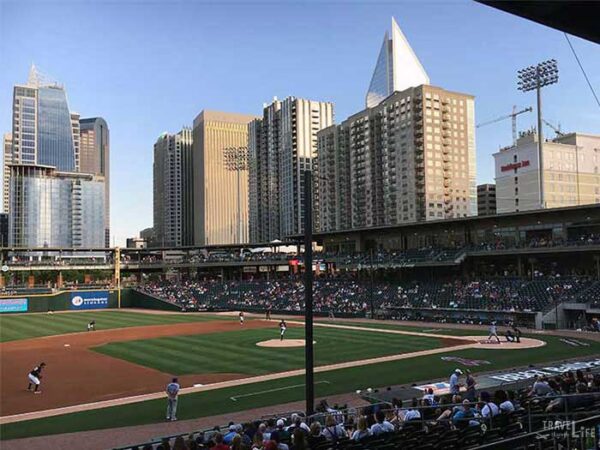 Charlotte NC Attractions Charlotte Knights BB&T Ballpark