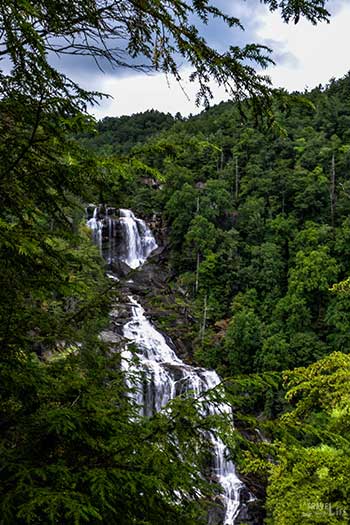 Jackson County NC Upper Whitewater Falls Image