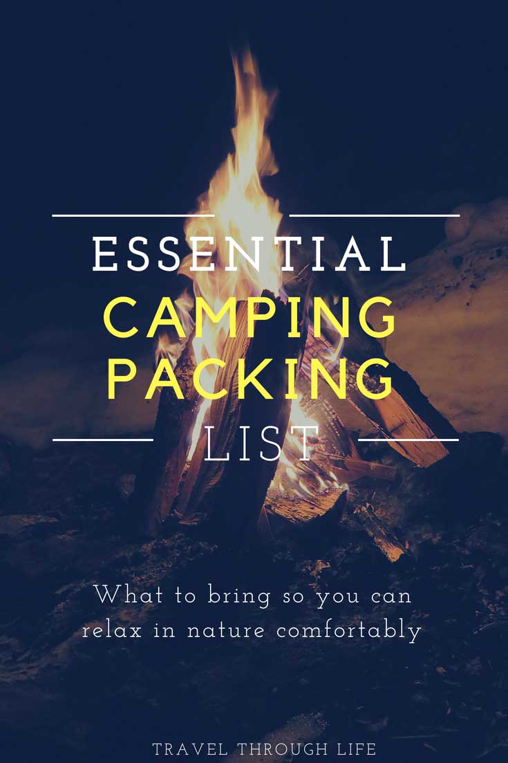 The Essential Camping Packing List and How it Works for Us