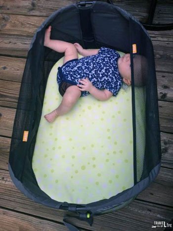 Tips for traveling with a baby Travel Bassinet