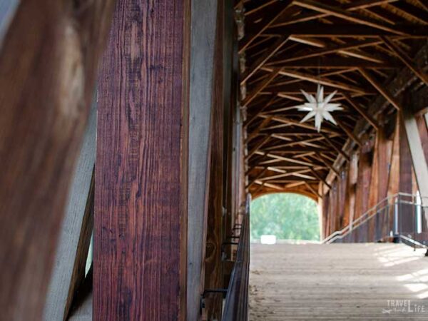 Winston-Salem North Carolina Old Salem Heritage Bridge Images