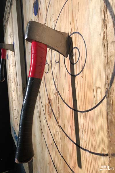 Morgantown WV Things to do Mountain Man Axe Throwing