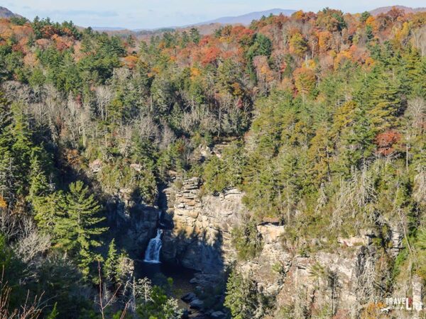 Places to go hiking in North Carolina Linville Falls