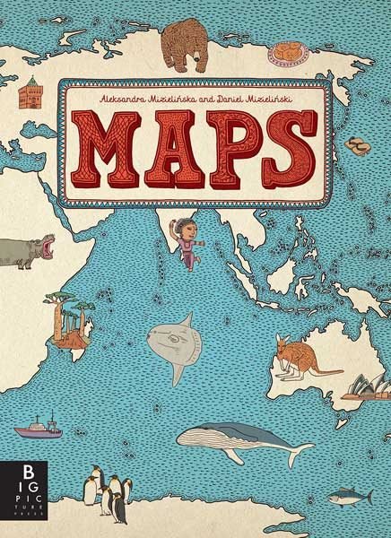 travel book with map