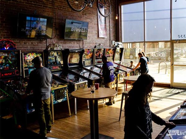 Day Date Things to Do in Raleigh NC Boxcar Bar Arcade