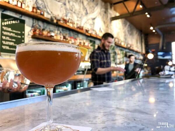 Day Date Things to Do in Raleigh Whiskey Kitchen Cocktail