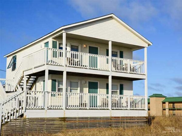 Best Place to Stay in Outer Banks NC Wright Cottage Court Front Image