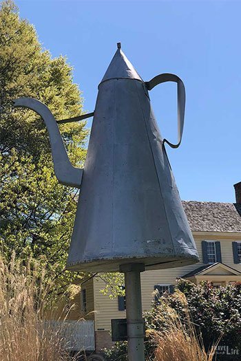 Old Salem NC Coffee Pot Image