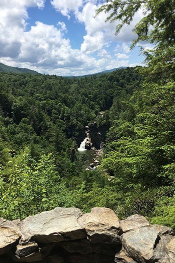 Places to Visit in NC Linville Falls Image