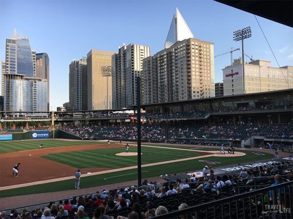 Summer in North Carolina Charlotte Knights Minor League Baseball Image