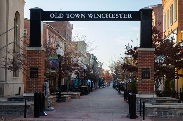 Road Trip through Shenandoah Valley Winchester Old Town Image