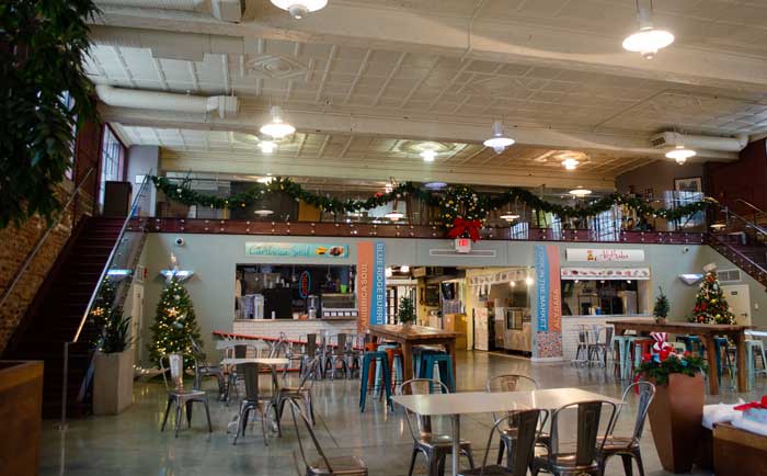 Roanoke City Market Old Fashioned Christmas Trees Image