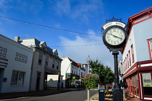 Shenandoah Valley Downtown Front Royal Virginia Image