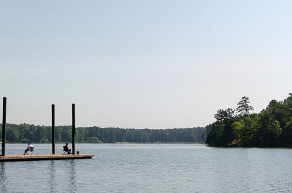 Fishing is a huge draw at Hickory Knob State Park.