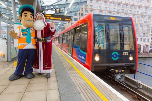 London DLR or Docklands Light Railway